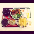 combo meal with chicken karaage