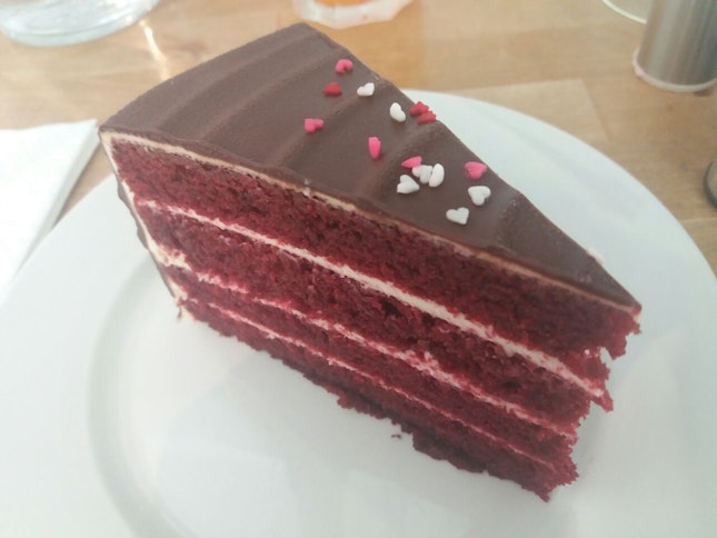 Chocolate Red Velvet Cake ($9.5)