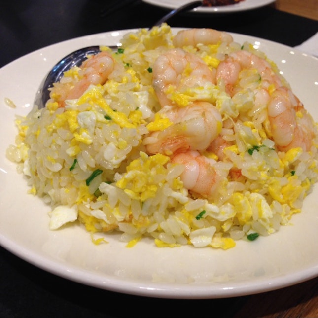 Fried Rice With Shrimp N Egg