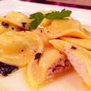 Truffles Stuffed Pasta with Sage & Butter Sauce