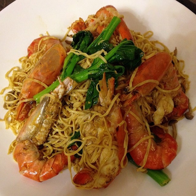 #sangharmee #prawnnoodle #生虾炆面 #dinner #foodporn #instafood #chefwilliam