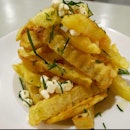 Honey Country Fries With Feta Cheese 