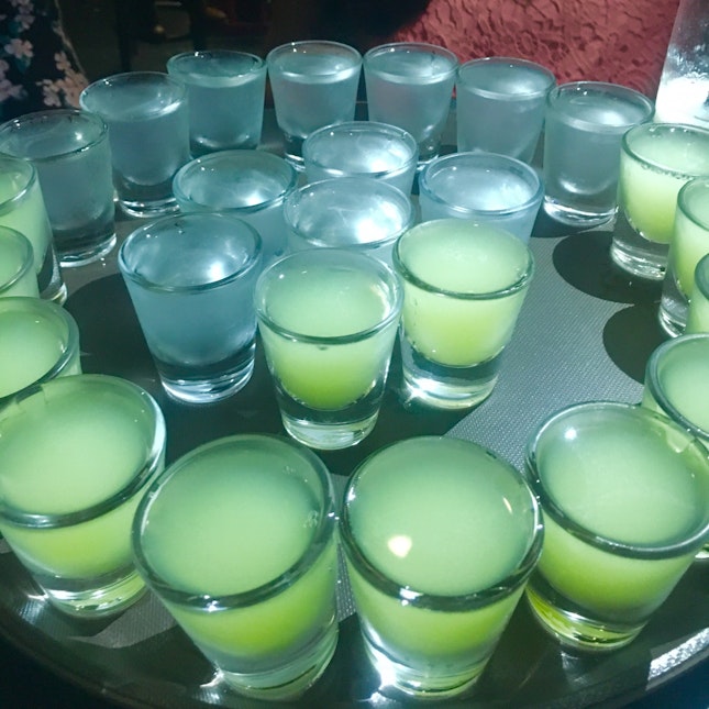 Lychee And Apple Shots