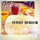 Friday Breakfast 🍞🍳🍴 #friday #tgif #breakfast #early