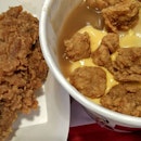 #kfc #famousbowl #valuemeal with #crispychicken.