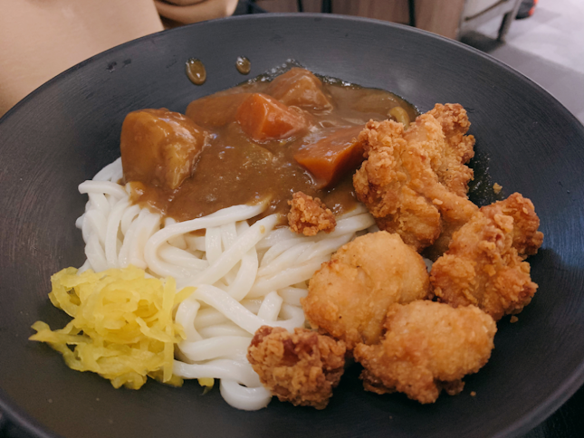 Curry Chicken Karaage Udon ($12.30)