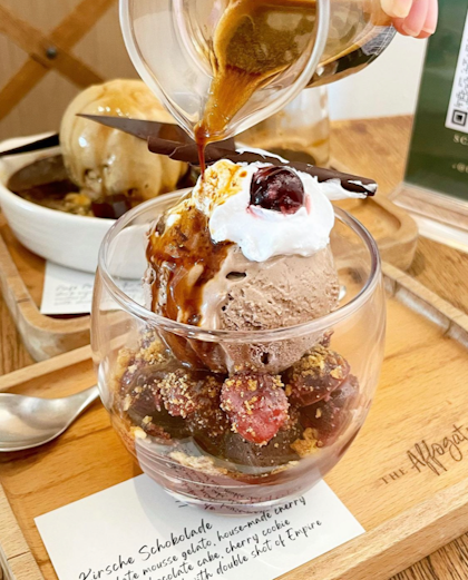 Double Scoop Ice Cream on Cone - Picture of The Affogato Bar, Singapore -  Tripadvisor