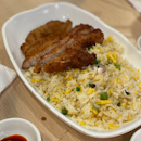 Fried Rice with Pork Chop ($13.60)