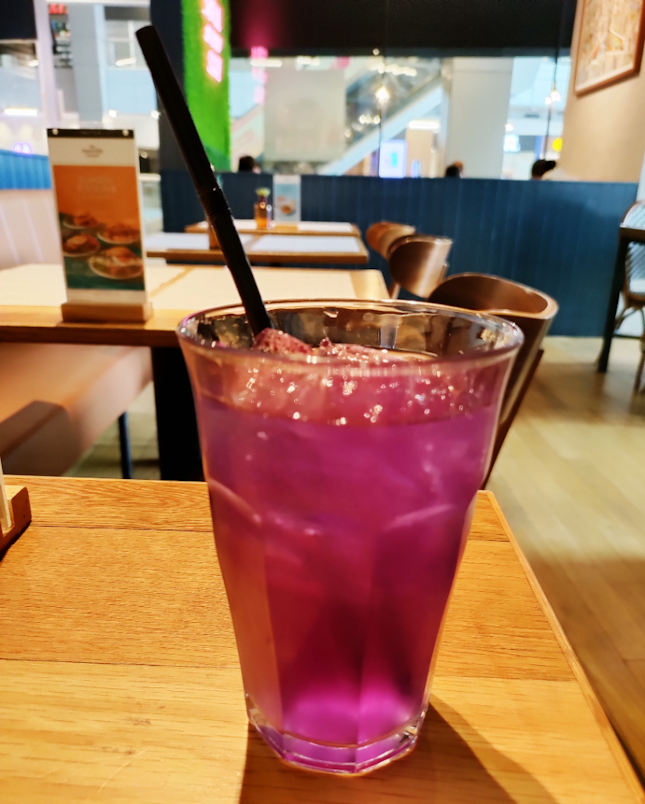 Butterfly Pea Flower Iced Cooler
