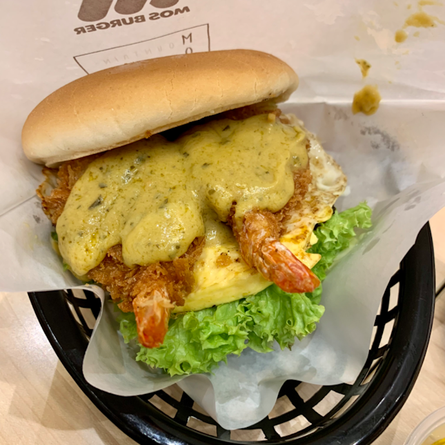 Golden Double Ebi Burger