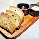 Sourdough Bread With Kombu Butter, Balsamic Vinegar & Olive Oil (SGD $6) @ The Gong.