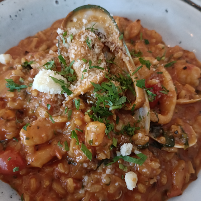 Seafood Riaotto ($25)
