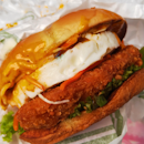 Laksa Delight Chicken Burger