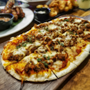 Pulled Pork Thin Crust Pizza