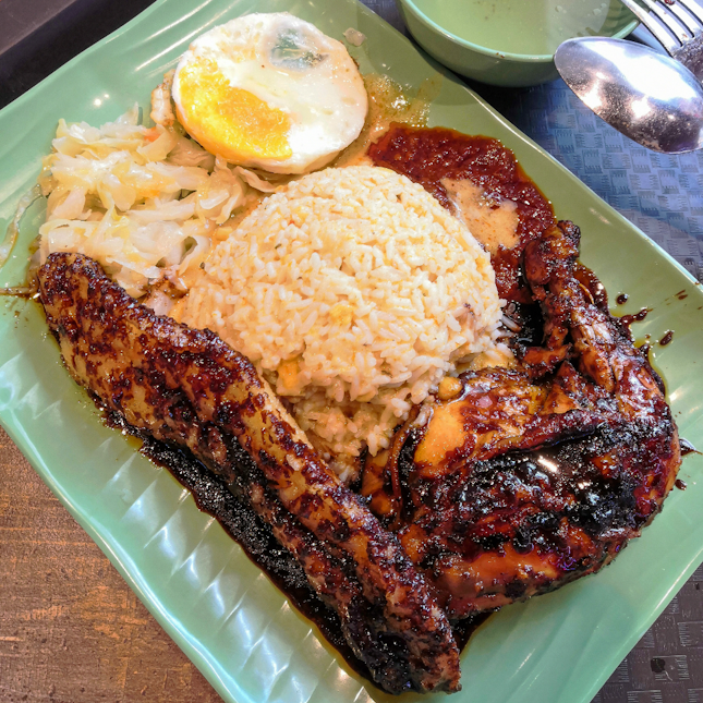 Ikan Panggang & Ayam Panggang Rice Set($8.50)