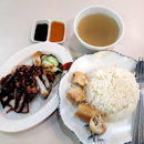 Roasted Chicken Rice with Char Siew