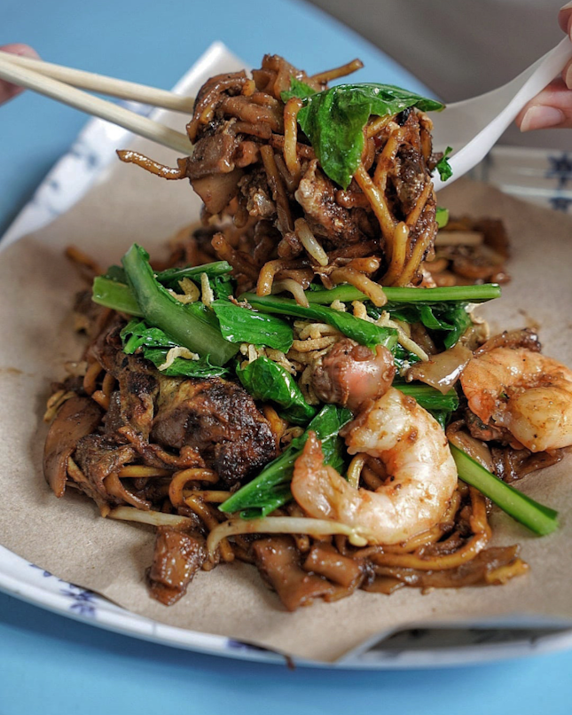 Beside the Braise, I also tried the healthy CKT, 91 Fried Kway Teow Mee. 