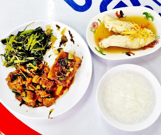 Economy Porridge (SGD $9.50) @ Soon Soon Teochew Porridge Restaurant.