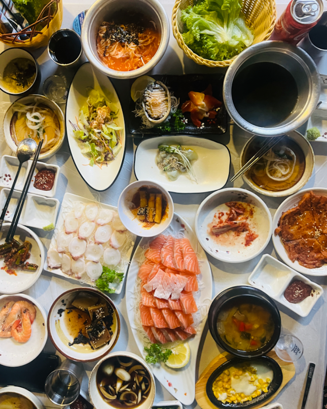 Korean Seafood and Sashimi