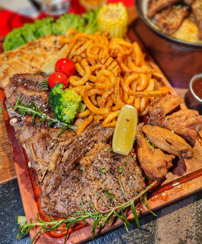 [Eatup] Meat grilled platter ($59) 🍖