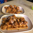 Waffles with Fried Chicken $7.2