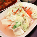 Stir-Fried Taiwan Cabbage with Sakura Ebi