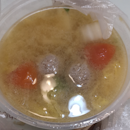 Seafood meatball soup