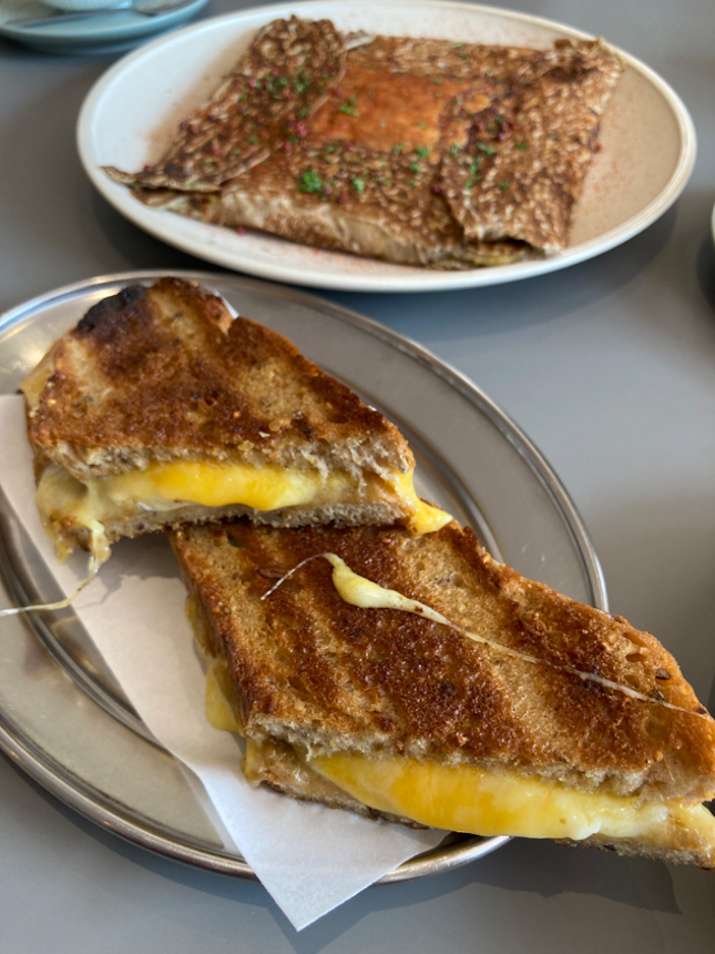 Grilled Cheese Sandwich ($15)