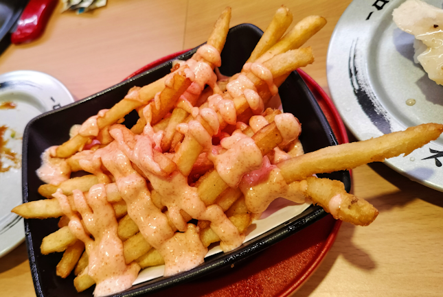 Fries with Mentai Mayo