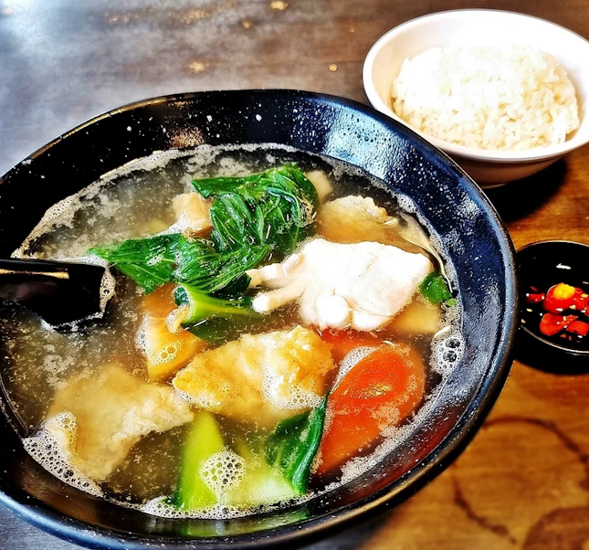 Fish Soup (SGD $10.80) @ Xin Yuan Ji.