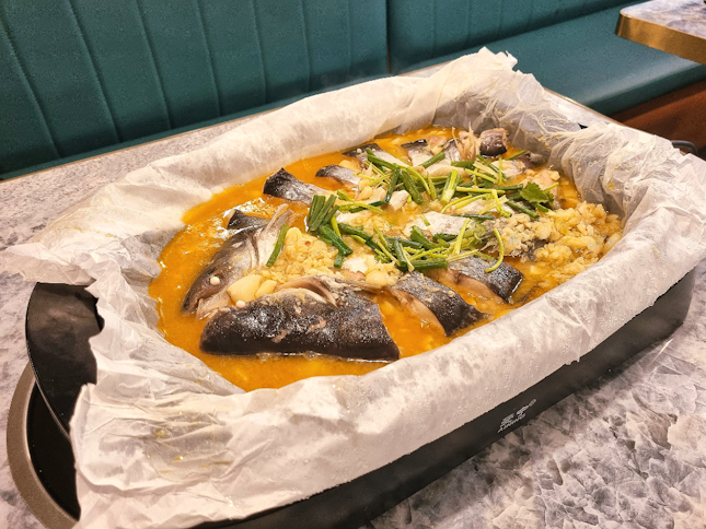 STEAMED FISH WRAPPED IN PAPER (纸包鱼)