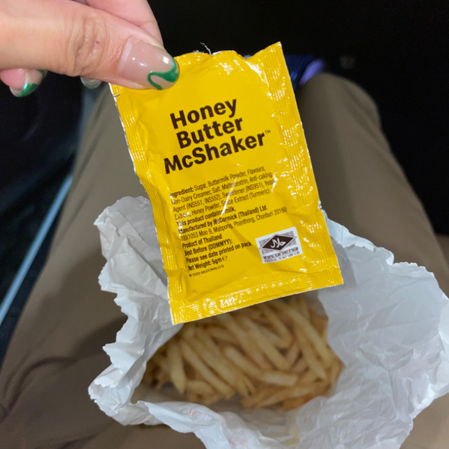 new honey butter shaker fries