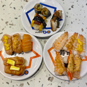 Sushi-GO: Futuristic & value-for-money sushi served by cute robots opens at  AMK Hub -  - News from Singapore, Asia and around the world