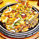 Haemul Pajeon / Seafood Pancake (SGD $27.90) @ SBCD Korean Tofu House.