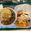 Hokkaido Croquette Burger + French Fries Set (Small)