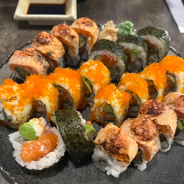 Yummy Sushi Rolls (with a price tag)