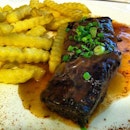 Frills free Steak Frites #livetoeat #food #foodie #foodporn #sgfood #sgfoodie #instafood #steak #fries #french