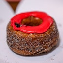@DABJapan's #Cronut of the month (Feb): Black Sesame Cherry.