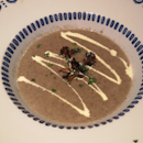 Soup of the day: Mushroom soup (half portion) 15++