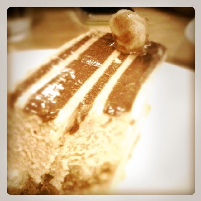 There's always room for a tiramisu.