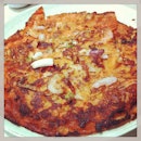 #korean #kimchi #pancake!!