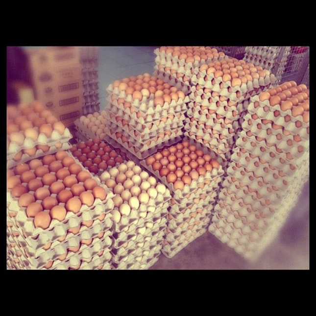 Number of eggs in my kitchen storage..