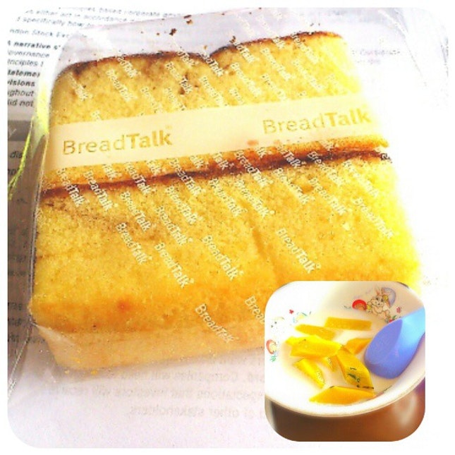 #breakfast ..thanks to my student's parent.