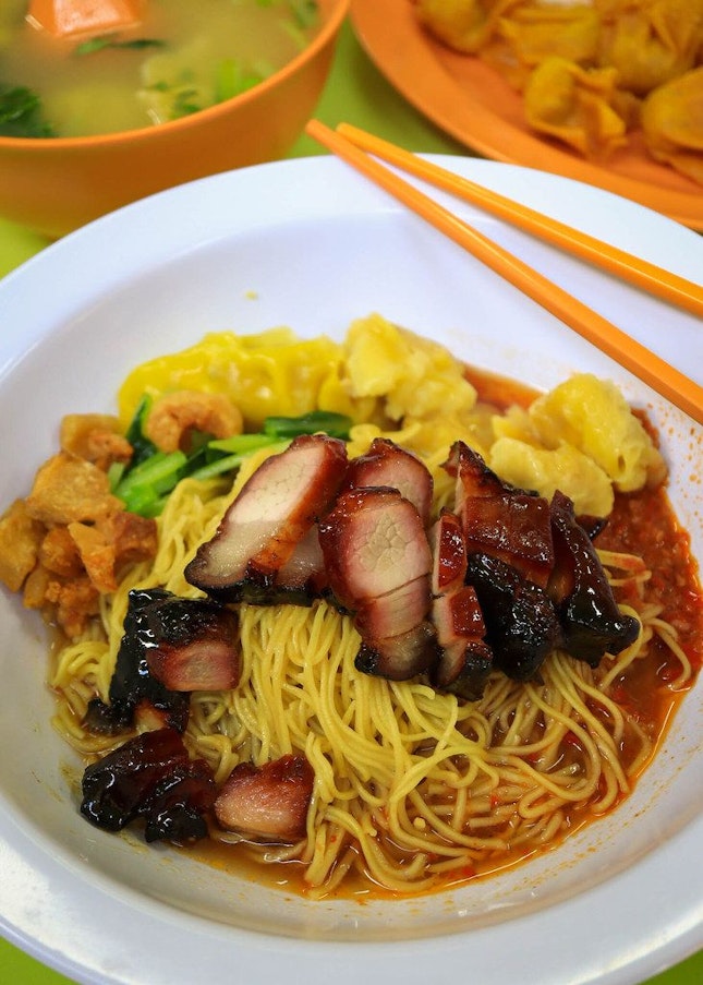 Wanton Mee With Mouthwatering Char Siew