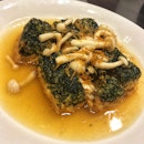 菠菜豆腐 Braised Spinach Tofu