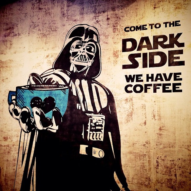 Come to the dark side
#djournalcoffee #coffeeshop  #coffee #starwars #darthvader #citos #cilandaktownsquare #jakarta