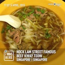 #instaplace #instaplaceapp #instagood #travelgram #photooftheday #instamood #picoftheday #instadaily #photo #instacool #instapic #picture #pic @instaplacemobi #place #earth #world  #singapore #SG #singapore #hocklamstreetfamousbeefkwayteow #food #foodporn #restaurant #street #day #beef