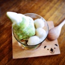 Shiratama Parfait | @cafe_shirokuma

Soft cream layered with cornflakes, mochi, shiratama balls, chunky red beans & matcha jelly.