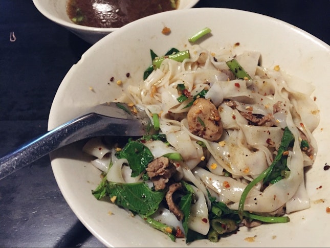 Thai Boat Noodles (dry)