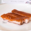 Crispy skin pork at #RoyalChina restaurant yesterday during the wedding lunch.